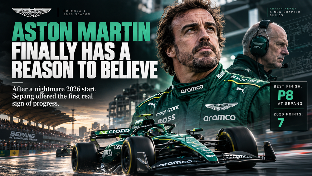 The Slow Green Awakening: Is Newey’s Aston Martin Finally Escaping the Abyss?