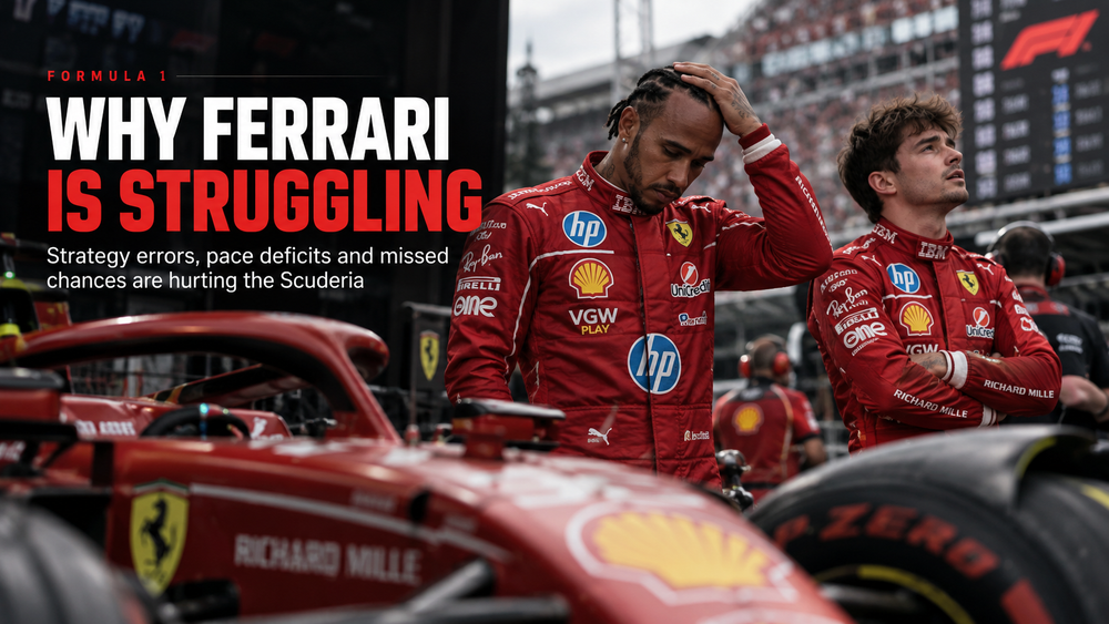 Ferrari Haven’t Scored a Podium in Five Races. What Has Gone Wrong?