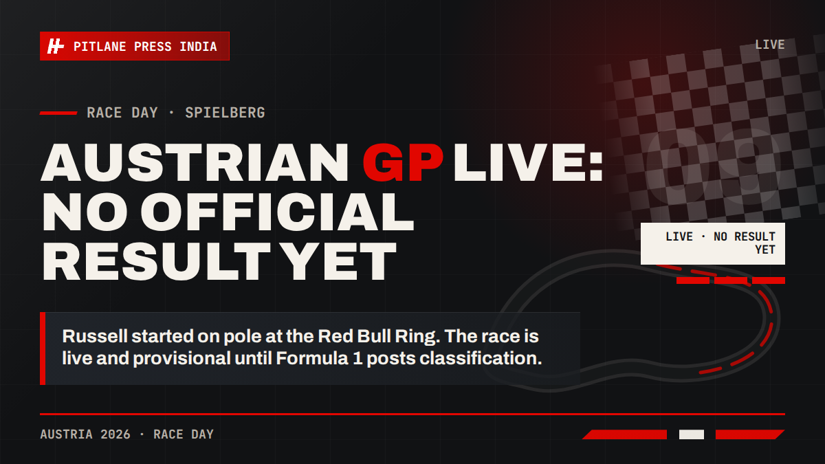 2026 Austrian GP live updates: Is there an official result yet?