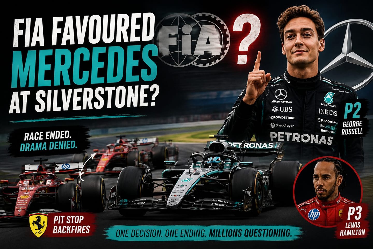 The Silverstone Freeze: Did the FIA Protect Mercedes, or Did Ferrari Self-Sabotage?