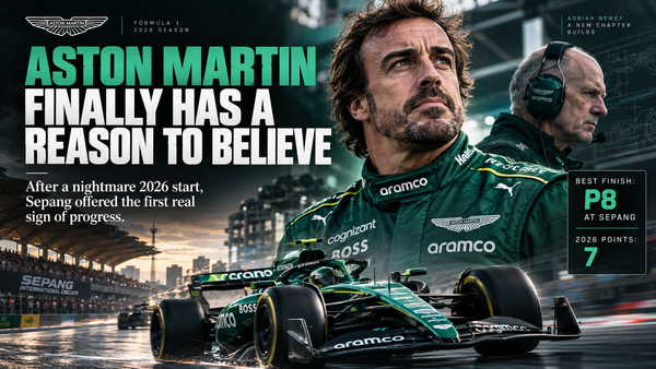The Slow Green Awakening: Is Newey’s Aston Martin Finally Escaping the Abyss?