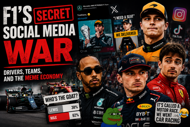 Weaponizing the Algorithm: Inside Formula 1’s Cutthroat Meme Economy