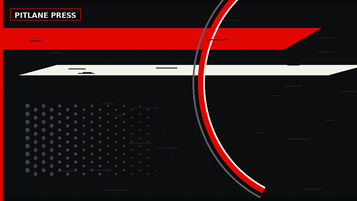 Barcelona GP 2026 IST guide banner with start lights and a generic circuit outline